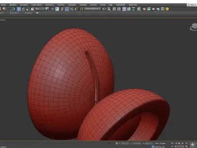 DoDot Wall Low-poly 3D model