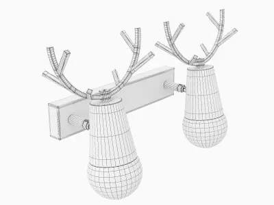 Rarectoria Wall Light 3D model