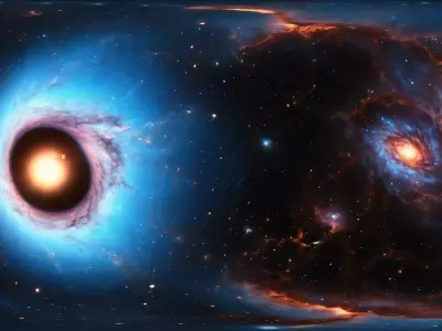 HDRI Black Hole 3D model