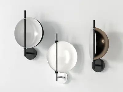 Superluna 197 Wall Lamp 3D model