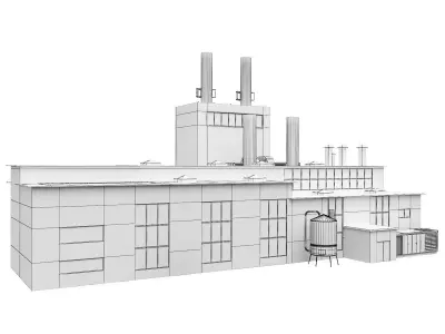 Factory 3D model
