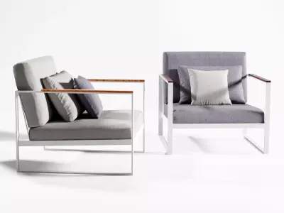 Garden Easy Chair 3D model