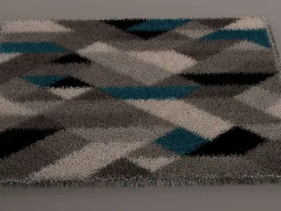 modern  carpet   3D model
