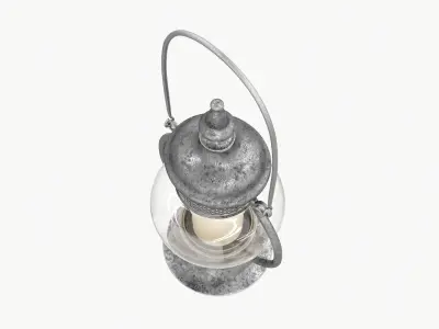 Old Lamp 3 3D model