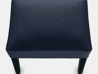 SAKARIAS Stool Low-poly 3D model