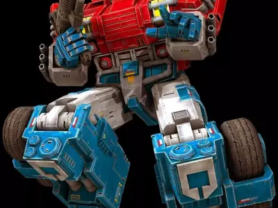 Transformers The War Within  Low-poly 3D model