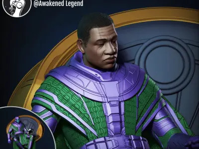 Kang the Conqueror ant man and the wasp quantumania 3D print model