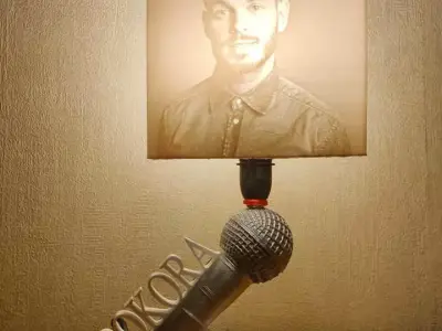 Lampe Matt Pokora 3d print  3D print model