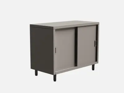  industrial metal cabinet 3Dmodel 3D model