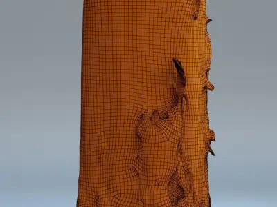 Tree log 02 3D model
