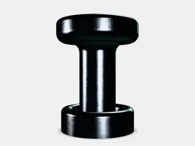 SKRUVSHULT Knob 1 Low-poly 3D model