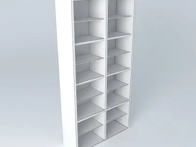 Shelf Cabinet DOORS HREG4FP 22 12 BRW Milano Oak 3D model
