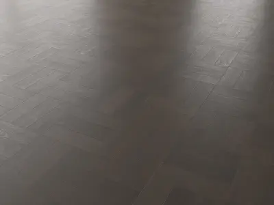 Parquet Oak Brooklyn Brushed set 3 3D model