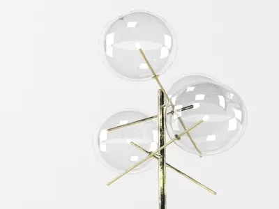 Bolle Terra Floorstanding Lamp 3D model