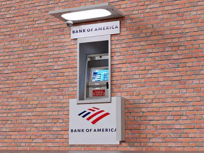 3D GRG ATM model 3D model