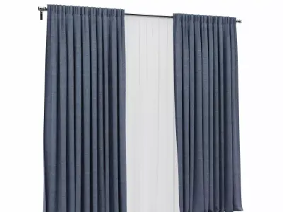 Curtain 02 3D model