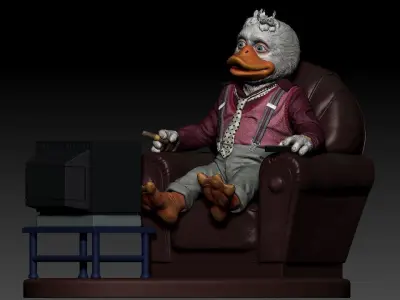Howard the duck 3D print model