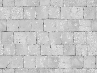 Grey Pavement Tileable 3D Texture Texture