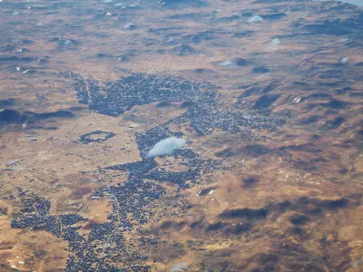 Sanaa Yemen City Landscape 3D Model 3D model