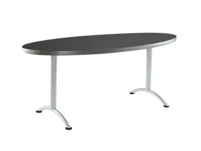 Racetrack Oval Conference Table 3D model