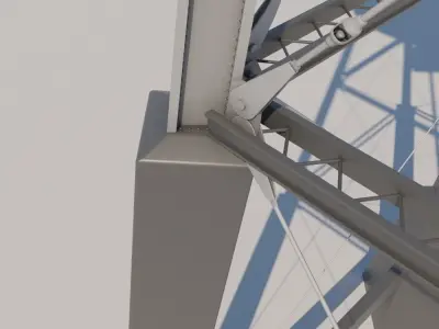 WARNER WATER TOWER 3D model