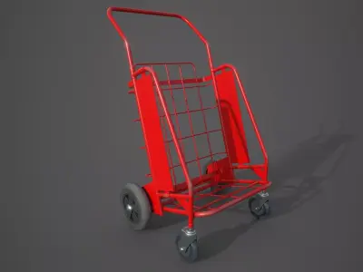 Transport Cart PBR 3D model 3D model