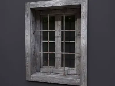 Cellar Window 3D model