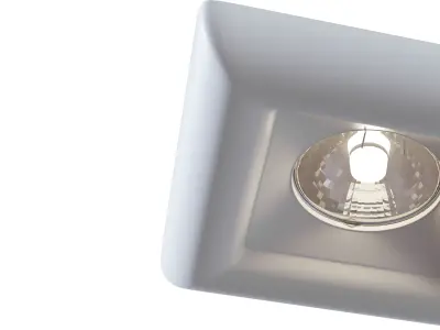 Downlight Gyps Modern DL007-1-01-W Maytoni Technical Free 3D model