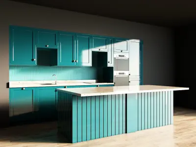 16-Kitchen4 glossy 2 3D model
