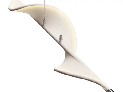Lucande Edano Led Pendant Light 3D model