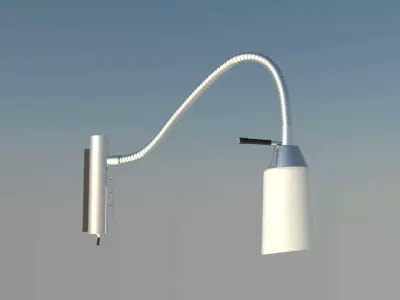 reading wall lamp 3D model