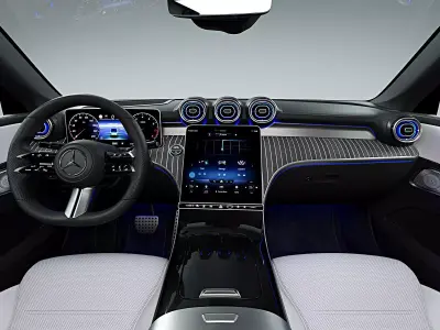 2024 Mercedes-Benz GLC Coupe 400e 3D model