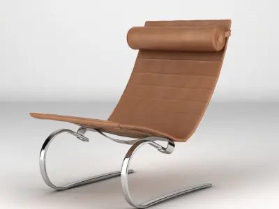 Poul Kjaeholm PK20 Easy Chair 3D model
