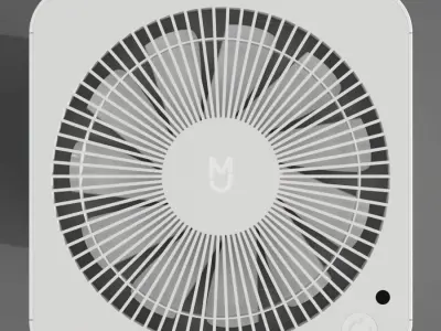 XiaoMi Mi Air Purifier Pro 3D model