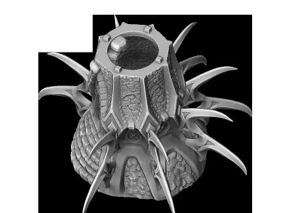 Heresylab - Dark Elven Tower 3D print model