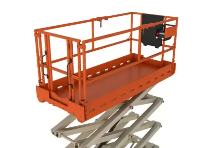 Scissor Lift 3D model 4