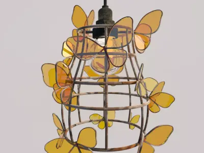 Butterfly Lamp  Free 3D model