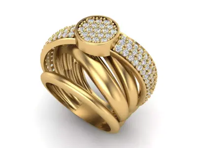 Jewelry ring 227 3D print model purchase