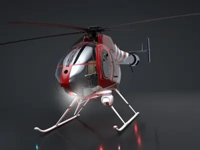 MD-520N NOTAR 3D model