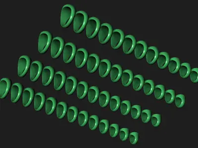 16 mm Signet ring Pack 3D print model