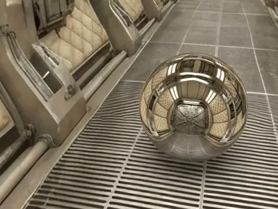 Sci Fi  Futuristic HDRI Pack Vol 1   20 Equirectangular 360 Maps Texture