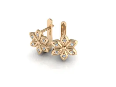 Earrings 13 3D print model