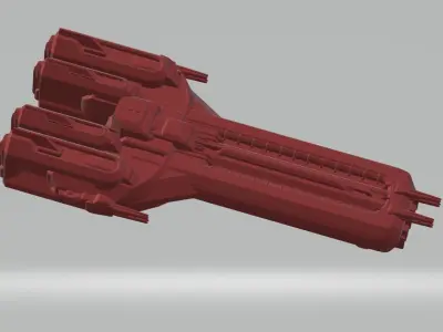 CS1-082023 Concept Attack Cruiser 3D print model