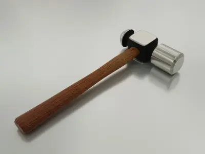 Hi-poly bob-head hammer Free 3D model