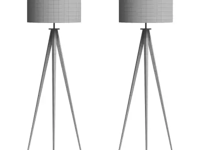 Allora Floor Lamp 3D model