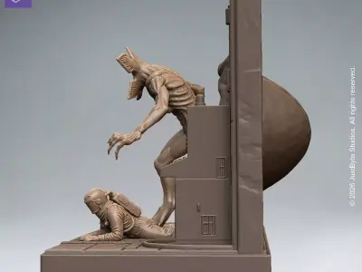 The Gate Hawkins Laboratory Portal Room Diorama Stranger Things  3D print model