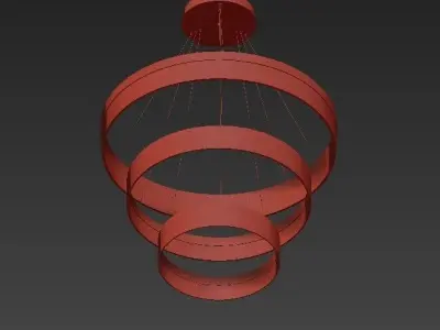 CIRCULO 3 LED 3D model