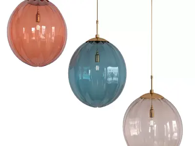 Domie Pendant Light 3D model