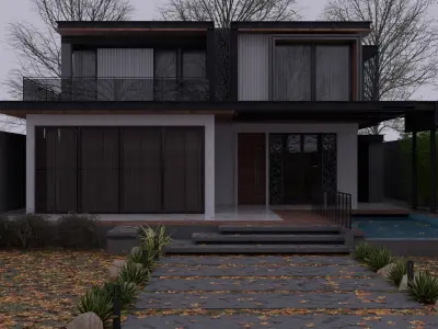 Modern Villa 3D model