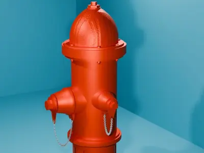  Fire Hydrant  3D model